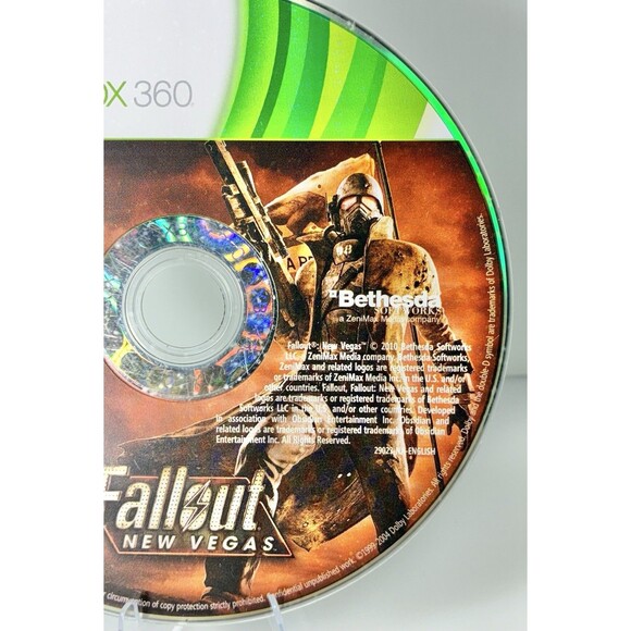 Fallout: New Vegas 2010 Bethesda Microsoft Xbox 360 Disc Only Tested - Picture 4 of 7